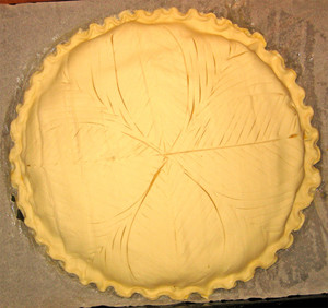 Galette des rois au chocolat sans fruit à coque