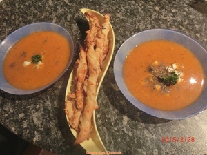 Soupe à la tomate et mozzarella au Thermomix