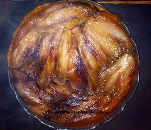 Tarte tatin d'endives caramélisées