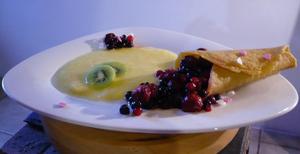 recette - Cornet "by Ker Cadélac", cascade de fruits