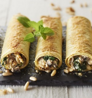 recette - Cannelloni champignons, épinards et ricotta