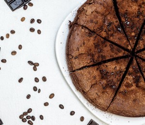 Fondant chocolat-noisette (sans beurre et sans farine)