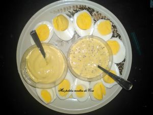 recette - Oeufs à la mayonnaise à l'ancienne