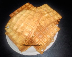 Gaufres à la bière croustillante