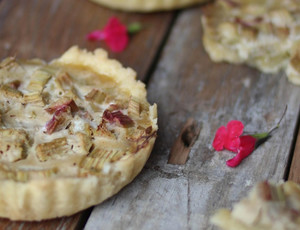 Tartelettes à la rhubarbe