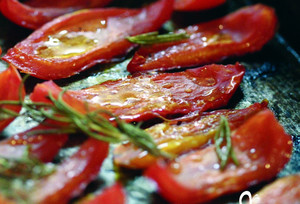 Tomates confites maison