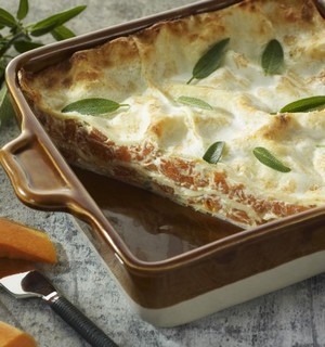 recette - Lasagnes au potiron et à la sauge