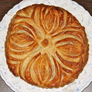 Galette des rois à la frangipane sans oeuf