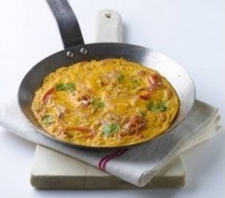 recette - Omelette au thon et confiterelles