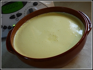 recette - Crème anglaise au thermomix