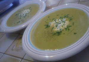 recette - Potage aux blettes et poireaux