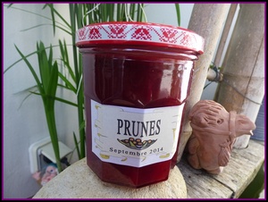 recette - Confitures de prunes au thermomix