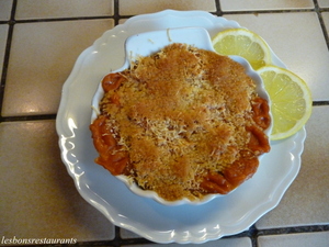 recette - Coquilles de crabe au cognac