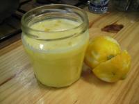 recette - Crème de citron (lemon-curd)