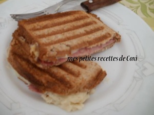 recette - Croque-monsieur jambon-fromage
