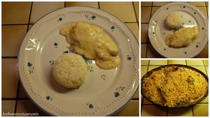 recette - Escalopes de volaille en gratin