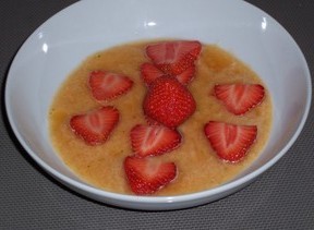 recette - Fraicheur melon et fraises