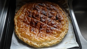 recette - Galette des rois aux pommes