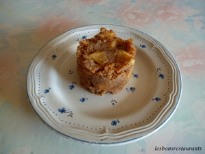 recette - Gâteau-dessert aux pommes et à la cannelle