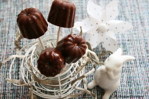 Caramels au chocolat sans oeufs