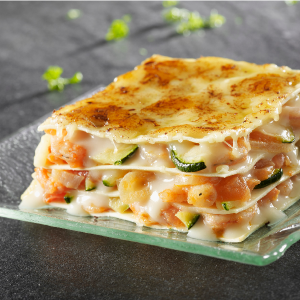 recette - Lasagne courgettes et crevettes