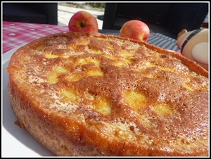 Le moelleux aux pommes au thermomix