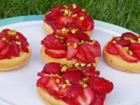 recette - Mini gâteaux aux fraises