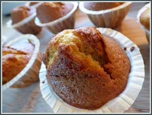 recette - Muffins aux canneberges au Thermomix