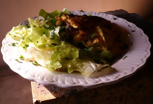 recette - Omelette aux lardons