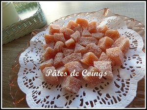 Pâtes de coings au Thermomix