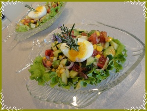 recette - Petite salade "santé"