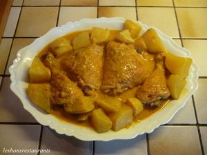 Poulet et patates douces en Tikka Masala