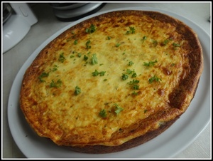 recette - Quiche sans pâte aux courgettes et thon au thermomix