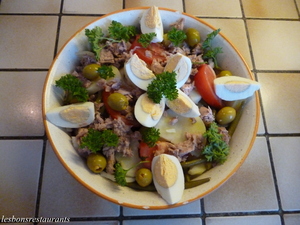 recette - Salade de pommes de terre aux légumes d'été