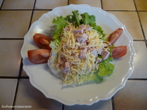 recette - Salade de gruyère à l'alsacienne