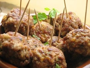 Boulettes de viande à l'ail