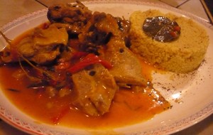 recette - Sauté d'agneau au beurre de noix de coco et curry