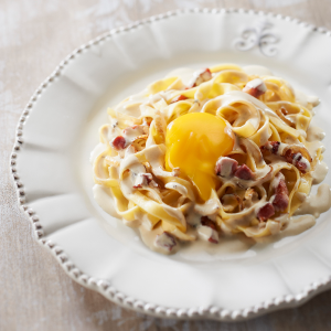 recette - Tagliatelles à la carbonara