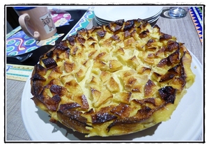 Tarte aux pommes sans pâte au Thermomix