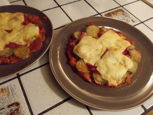 recette - Tortilla façon pizza