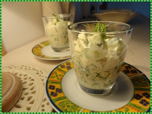 recette - Tzatziki de concombre