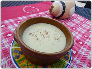 recette - Velouté de chou-fleur au thermomix