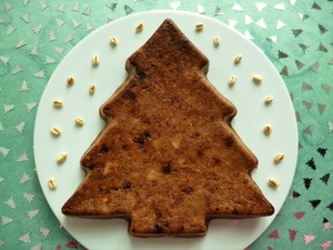 recette - Gâteau sapin poire chocolat