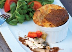 recette - Soufflé aux sardines et au comté