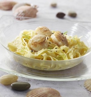 recette - Tagliatelles aux noix de Saint Jacques