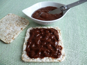 Tartinade choco sans sucre ni beurre