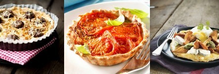 Quiches et tartes salées