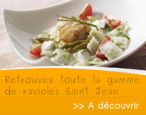 Toute la gamme de ravioles Saint Jean