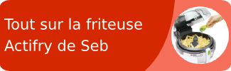 Tout savoir sur l'Actifry de Seb