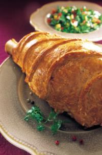 Épaule d’agneau en croûte d’emmental